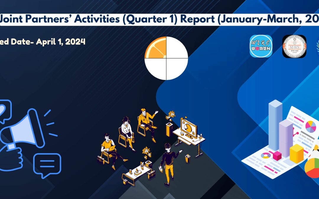 Joint Partners’ Activities (Quarter 1) Report (January-March, 2024)